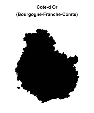 Cote-d Ya da bölümün boş ana hat haritası