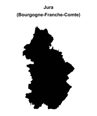 Jura bölümü boş ana hat haritası