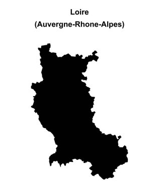 Loire bölümü boş ana hat haritası