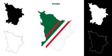 Annaba eyalet ana hat haritası ayarlandı