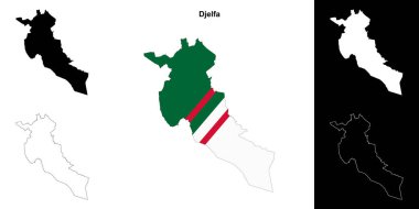 Djelfa il ana hat haritası ayarlandı