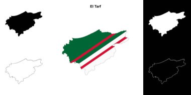 El Tarf eyalet ana hat haritası ayarlandı