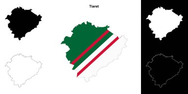 Tiaret il ana hat haritası ayarlandı