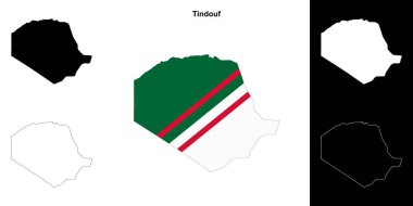 Tindouf il ana hatları haritası ayarlandı