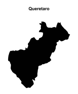 Queretaro durumu boş ana hat haritası