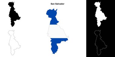 San Salvador Departmanı ana hat haritası ayarlandı