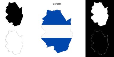 Morazan departmanı ana hat haritası ayarlandı