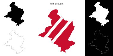 Sidi Bou Zid valiliği ana hat haritası ayarlandı