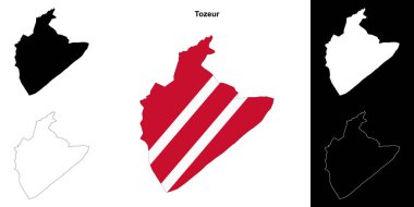 Tozeur Valiliği ana hat haritası ayarlandı