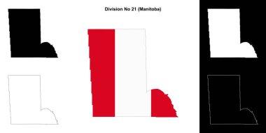 Bölüm No 21 (Manitoba) ana hat haritası ayarlandı