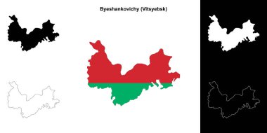 Byeshankovichy bölge ana hatları haritası ayarlandı