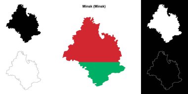 Minsk bölge ana hat haritası ayarlandı