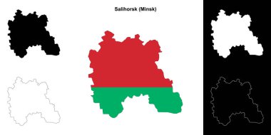 Salihorsk ilçesinin ana hatları belirlendi