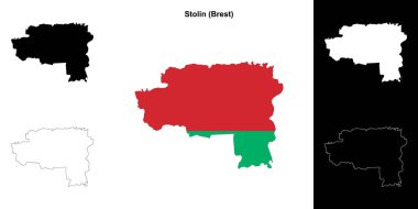 Stolin bölge ana hatları haritası ayarlandı