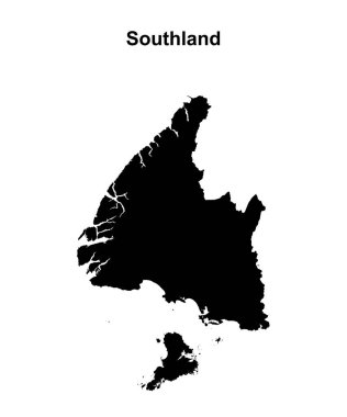 Southland boş ana hat haritası