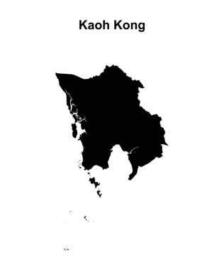 Kaoh Kong ana hat haritası