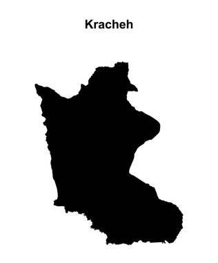 Kracheh boş ana hat haritası