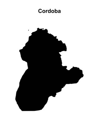 Cordoba boş ana hat haritası