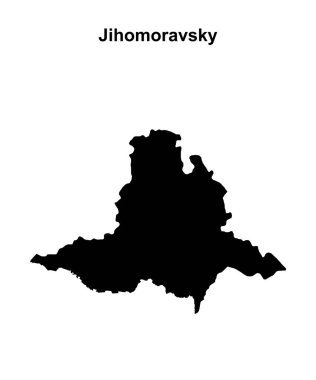 Jihomoravsky boş ana hat haritası