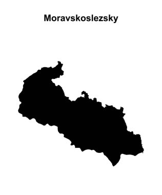 Moravskoslezsky boş ana hat haritası
