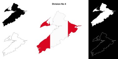 Bölüm No 4 (Newfoundland ve Labrador) ana hat haritası seti