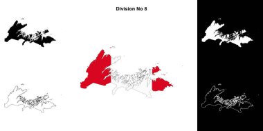 Bölüm No 8 (Newfoundland ve Labrador) ana hat haritası seti