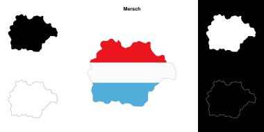 Mersch kanton ana hat haritası ayarlandı