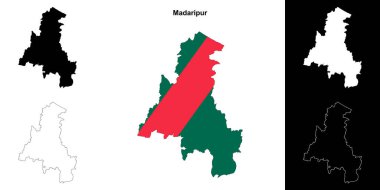 Madaripur ilçesinin ana hatları belirlendi