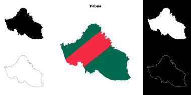 Pabna ilçesi ana hat haritası ayarlandı