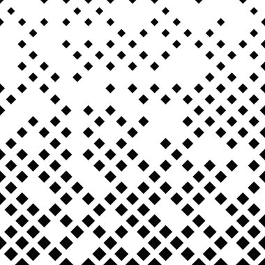 Siyah ve beyaz köşegen kare desen arka planı - soyut vektör tasarımı