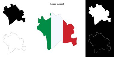 Arezzo (Toskana) ana hat haritası ayarlandı