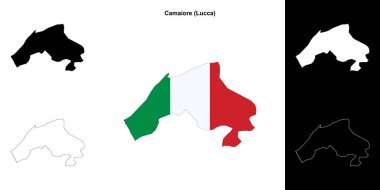 Camaiore (Toskana) ana hat haritası seti