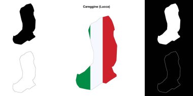 Careggine (Toskana) ana hat haritası ayarlandı