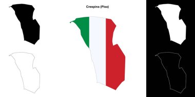 Crespina (Toskana) ana hat haritası ayarlandı