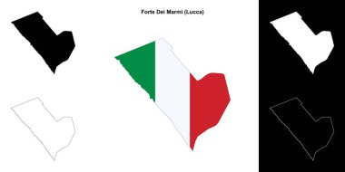 Forte Dei Marmi (Toskana) ana hat haritası seti