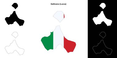 Gallicano (Toskana) ana hat haritası ayarlandı