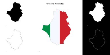 Grosseto (Toskana) ana hat haritası ayarlandı