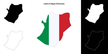 Lastra A Signa (Toskana) ana hat haritası ayarlandı