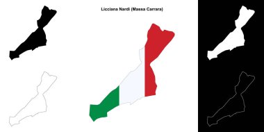 Licciana Nardi (Toskana) ana hat haritası ayarlandı