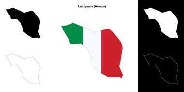 Lucignano (Toskana) ana hat haritası ayarlandı