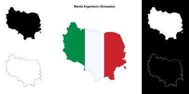 Monte Argentario (Toskana) ana hat haritası ayarlandı