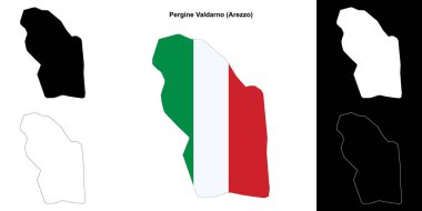 Pergine Valdarno (Toskana) ana hat haritası ayarlandı