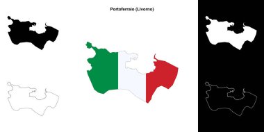 Portoferraio (Toskana) ana hat haritası ayarlandı