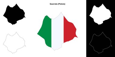 Quarrata (Toskana) ana hat haritası seti