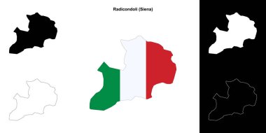 Radicondoli (Toskana) ana hat haritası ayarlandı