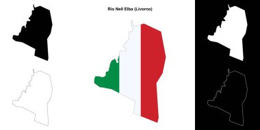 Rio Nell Elba (Toskana) ana hat haritası ayarlandı