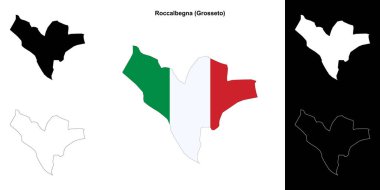 Roccalbegna (Toskana) ana hat haritası ayarlandı