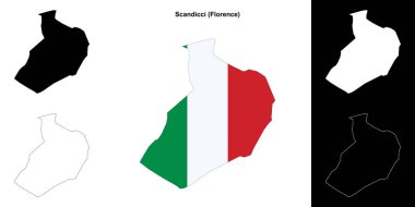 Scandicci (Toskana) ana hat haritası ayarlandı