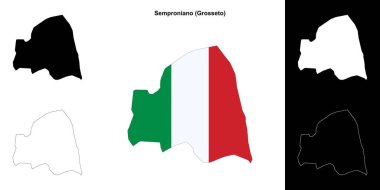 Semproniano (Toskana) ana hat haritası ayarlandı