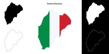 Vicchio (Toskana) ana hat haritası ayarlandı